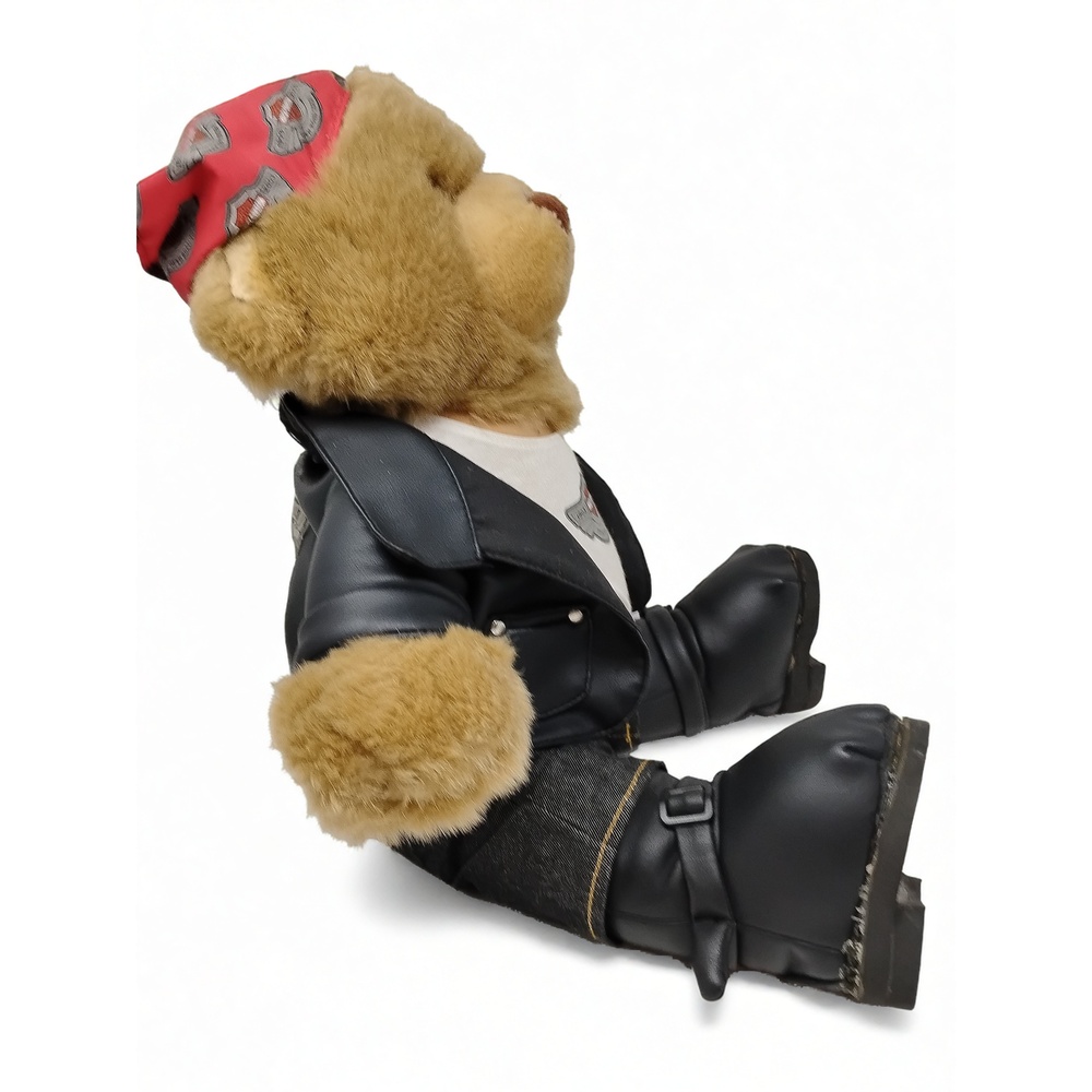 Vintage 2003 Harley-Davidson 100th Anniversary Open Road Tour Teddy Bear Plush - Picture 3 of 7